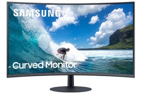 Monitor Curvo Samsung 32" FHD, speaker, HDMI, DP, VGA, 75hz, Freesync, CT550