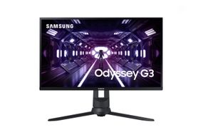 Monitor Gamer Samsung Odyssey 24" FHD, 144 Hz, 1ms, HAS, HDMI, DP, VGA, Freesync, G3