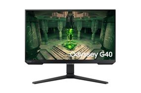 Monitor Gamer Samsung Odyssey G40, FHD, Tela Plana, 240Hz, 1ms, HDMI, FreeSync Premium, G-Sync