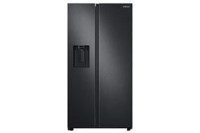 Geladeira Samsung RS60 Side by Side com All Around Cooling e SpaceMax 602L Black Inox Look