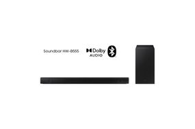 Soundbar Samsung HW-B555, com 2.1 canais, Bluetooth e Subwoofer sem fio