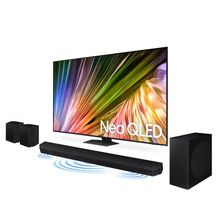 Combo Samsung AI Big TV 75" Neo QLED 4K 75QN85D 2024 + Soundbar HW-Q930D