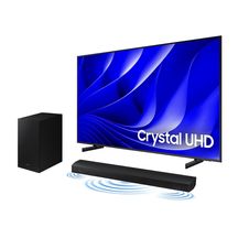 Smart TV 43" Crystal UHD 4K 43DU8000 2024  + Soundbar HW-B550