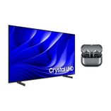 Smart TV 55" Crystal UHD 4K 55DU8000 2024 + Galaxy Buds3