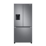 Geladeira Samsung RF49A Inverter Frost Free French Door 3 Portas com Dispenser de Água e Twin Cooling Plus 470L Inox Look