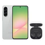 A56 5G (256GB) - Cinza + Galaxy Buds FE - Grafite