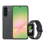 A56 5G (256GB) - Preto + Galaxy Fit3 - Grafite