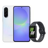 A36 5G (128GB) - Branco + Galaxy Fit3 - Grafite