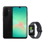 A26 5G (256GB) - Preto + Fit 3 - Grafite